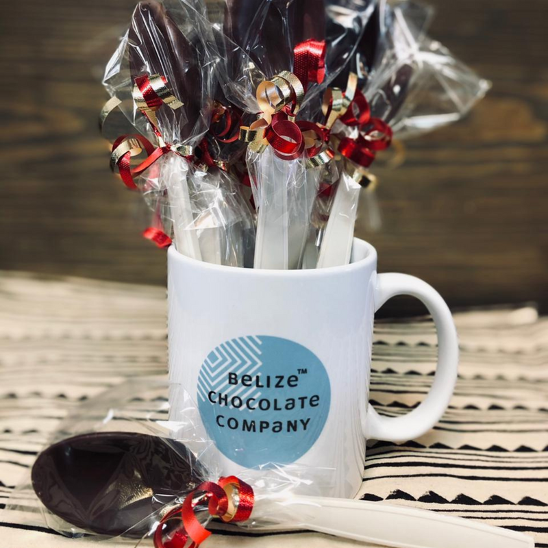 Chocolate covered spoons
