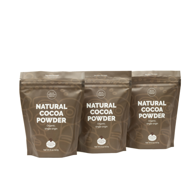 Organic Natural Cocoa  (sold in packs of 3)
